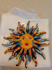 Talavera sun face, resplendor Mexican artist Gerardo Garcia  picture