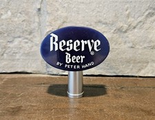 *RARE* 1950s Peter Hand Reserve Beer Tap Handle Chicago IL Breweriana picture