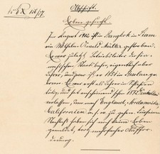 1902 Siamese State Railway Bangkok Siam German Estate Heir Search Kurrent Letter picture