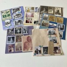 VTG Southern California Scrapbook Pages Old Photographs Redding Debutant picture