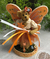 BOYDS BEARSTONE FIGURINE - DREAMA FLUTTERLY ...BUTTERFLY WISHES picture