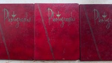 Bundle of 3 photo albums from the 1950's with some Negatives+ephemera picture