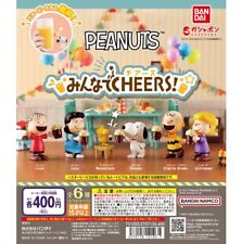 PEANUTS Everyone CHEERS Total 6 kinds complete capsule toy BANDAI Gashapon picture