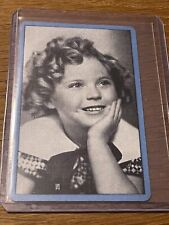 SHIRLEY TEMPLE 1930s US PLAYING CARD COMPANY RARE JOKER CARD MINT PLAYING CARD picture