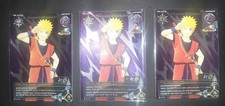Bandai CCG Naruto x Goku HOLO 3x Promo PR-095 Ultimate Ninja Storm3 True Despair picture