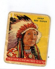 1947 Goudey Indian Gum Chief Red Cloud (JF) picture