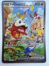Pokemon Fuecoco ex 147/128 Special Illustration Rare 30th Celebration NM picture