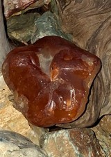 Red-Brown Agate Rough Mineral Specimen for Cabbing Lapidary Natural Gemstone picture