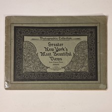 Greater New York's Most Beautiful Views c1901 Town Views Photo Souvenir Book NYC picture