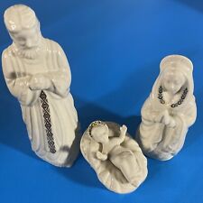 Nativity Lenox China Jewels Baby Jesus Mary Joseph Holy Family USA Porcelain B2 picture