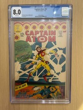 Captain Atom #83 CGC Graded 8.0 WHITE pages. Charlton Comics 11/66. November 83 picture