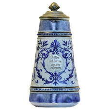 Antique Marzi & Remy German Beer Stein - 631 | 2.5 L Circa 1905 picture