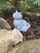 Cinderella’s Lucifer The Cat Garden Statue Set Villain Stake Decor Sidekicks picture