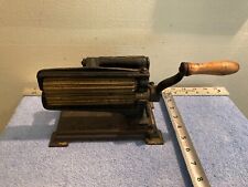 Antique Pat. 1875 American Machine Eagle Clothing Fluter Fluting Iron Victorian picture