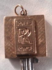 Vintage 14k Gold Rolls Royce Key Cover picture