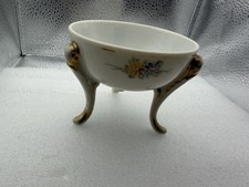 VINTAGE NIPPON MORIMURA HANDPAINTED INDIVIDUAL DIPPING BOWL WITH FEET  picture