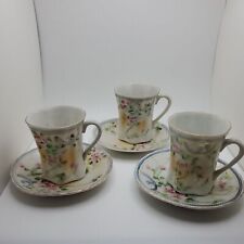 Vtg. Moriage Hand Painted Cups and Saucers China picture