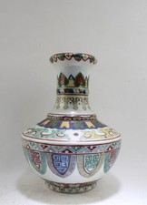 Chinese Porcelain Vase. 'QianLong' mark at base picture