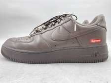Nike Air Force 1 Low x Supreme Baroque Brown Sneakers Size 9 picture