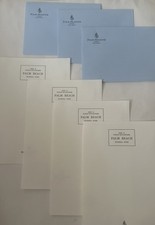 Four Seasons Palm Beach Hotel Stationary Set Note Sheets & Blue Envelopes Lot picture