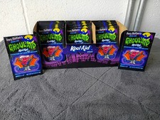 Vtg 90s Kool-Aid Ghoul-Aid Scary BlackBerry Drink Mix Lot of 72 Packs & Display. picture