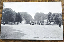 1905 AK Postcard København Indgangen til Frederiksberg Have Denmark Vintage picture