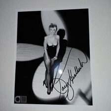 Joey Heatherton Sexy Leggy Signed 8x10 photo SWAU Authenticated picture