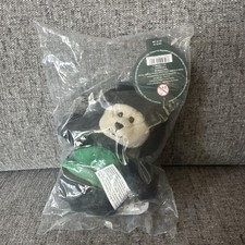 Starbucks 2026 Halloween Bearista Bear Black Cat Keychain Plush - NEW W/ TAGS🔥 picture