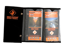 Harley Davidson Great Roads Of America Books Mad Maps Set w/Case Route 66 Biker picture