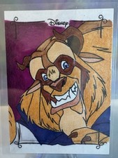 2025 Topps Disney Wonder Brent Ragland Beast Sketch Card 1/1 picture