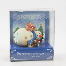 Vintage 1998 Roman, Inc. Snowmen of the Month - December picture
