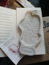 VINTAGE HOPE 1994 LONGABERGER POTTERY ANGEL SERIES COOKIE MOLD NEW IN BOX picture