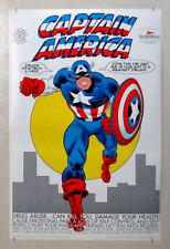 Original 1989 Captain America 34x22 Marvel Comics FBI Variant poster 1: Avengers picture