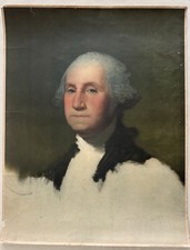 Bicentennial Portrait Of George Washington, Good Condition picture