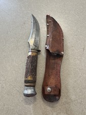 Vintage Edge Brand 496 Knife Solingen Germany Stag picture