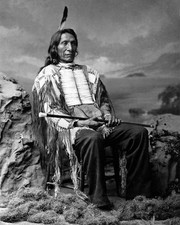 Native American CHIEF RED CLOUD Glossy 5x7 Photo Lakota Sioux Print Indian picture
