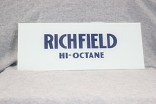 RICHFIELD HI-OCTANE ADVERTISEMENT GLASS picture