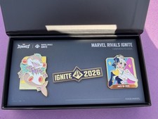 Marvel Rivals IGNITE mid season finals 2026 lapel pin giveaway. picture