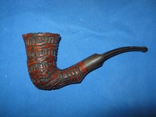 Vintage Pipe Lorenzo Sigma Eleganza Italy Briar Estate (Defect-Chipped Rim) picture