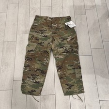 US Army OCP Combat Trousers Large Short Insect Shield Permethrin ACU Pants NEW picture