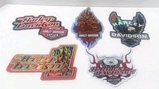 Official Harley Davidson Collectible Holographic Stickers Lot Of 5 picture