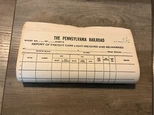 The Pennsylvania Railroad Report of Freight Cars Light-weighed and Re-Marked picture