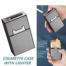 2 in 1 Cigarette Case Electric Lighter Flameless/USB Rechargeable/Windproof picture