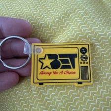 Vintage BET (Black Entertainment Television) Promo Keychain picture