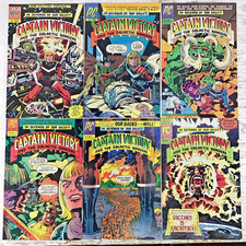 VTG Jack Kirby Captain Victory And The Galactic Rangers # 1-6 Pacific Comics picture