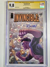 Invincible #49 (2008) CGC Sig Series 9.8 Ottley picture