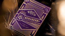 Monarch Royal Edition (Purple) Playing Cards by theory11  picture
