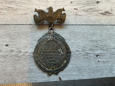 ORIG 1892 COLUMBIAN HOSE CO PEEKSKILL NY MEDAL BEACON ENGINE CO FIRE DEPARTMENT picture