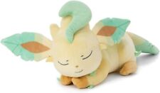 Pokemon Sleeping Friend Plush Stuffed Toy Leafeon S Size Pocket Monster Doll New picture