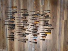 Antique Wood Handle Tools Selliing 5 At A Time picture